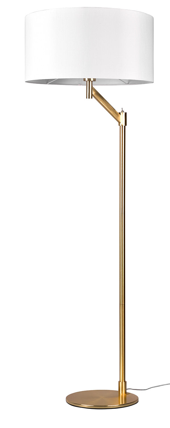 Piantana da Interno Attacco E27 in Metallo Ottone Opaco