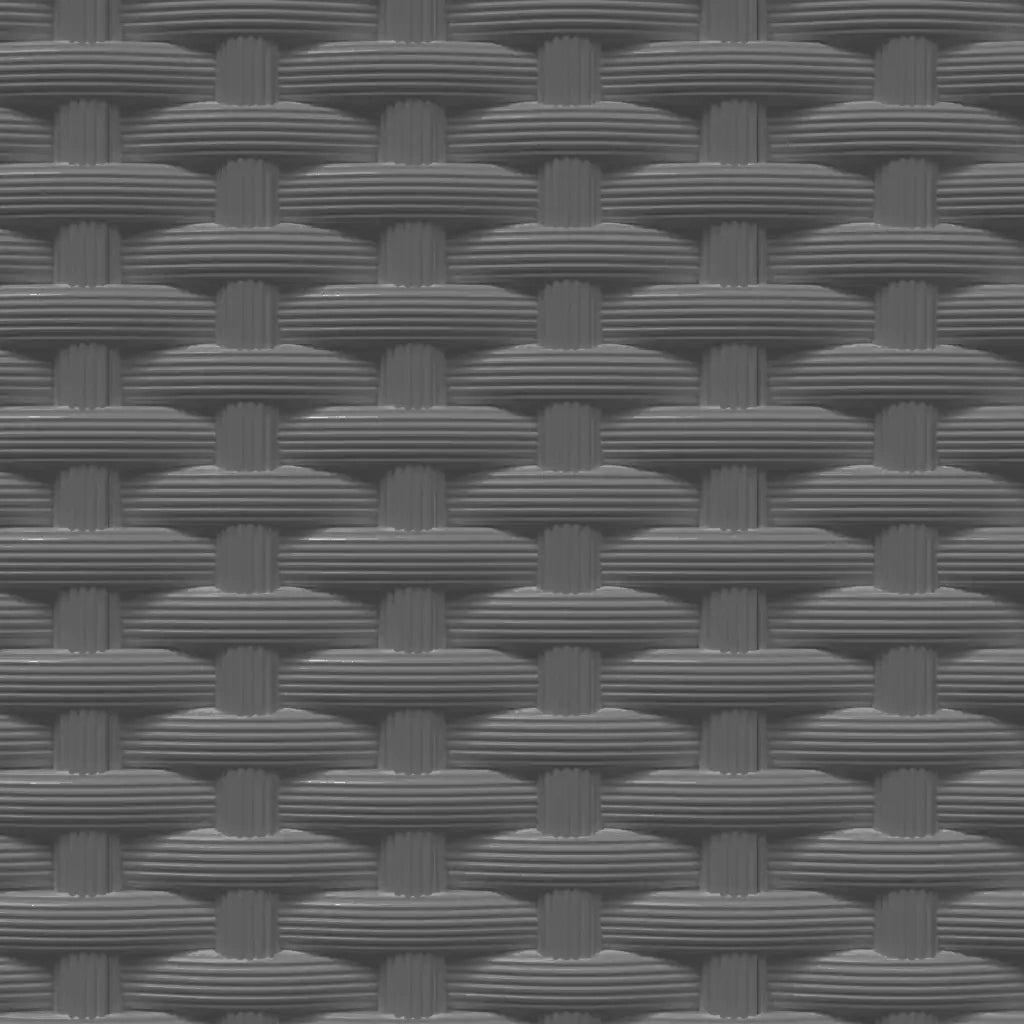 Fioriere 2 pz Nere 30x30x37 cm in Polipropilene 364182
