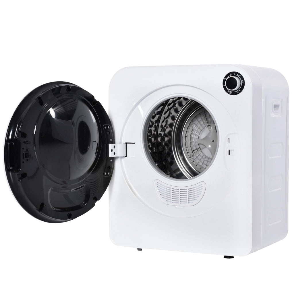 Asciugatrice a Evacuazione 3 kg 830 W con Cestello Inox; 5 Programmi; Triplo Filtro e Montaggio a Parete