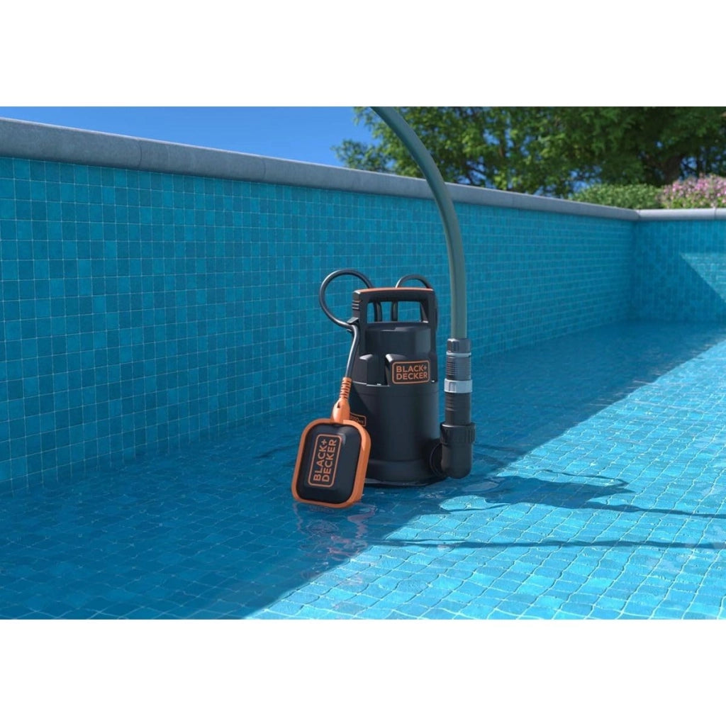 Elettropompa Sommergibile Black Decker BXUP750PTE PVC 750 Watt 13000 Litri