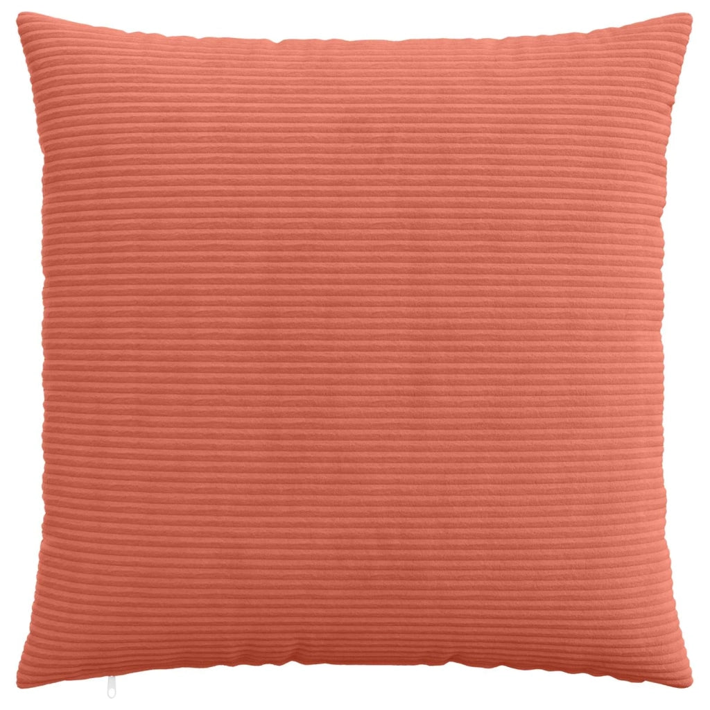 Federa 6 pcs HEERLEN Rosso Arancio 55 x 55 cm corduroy 912294