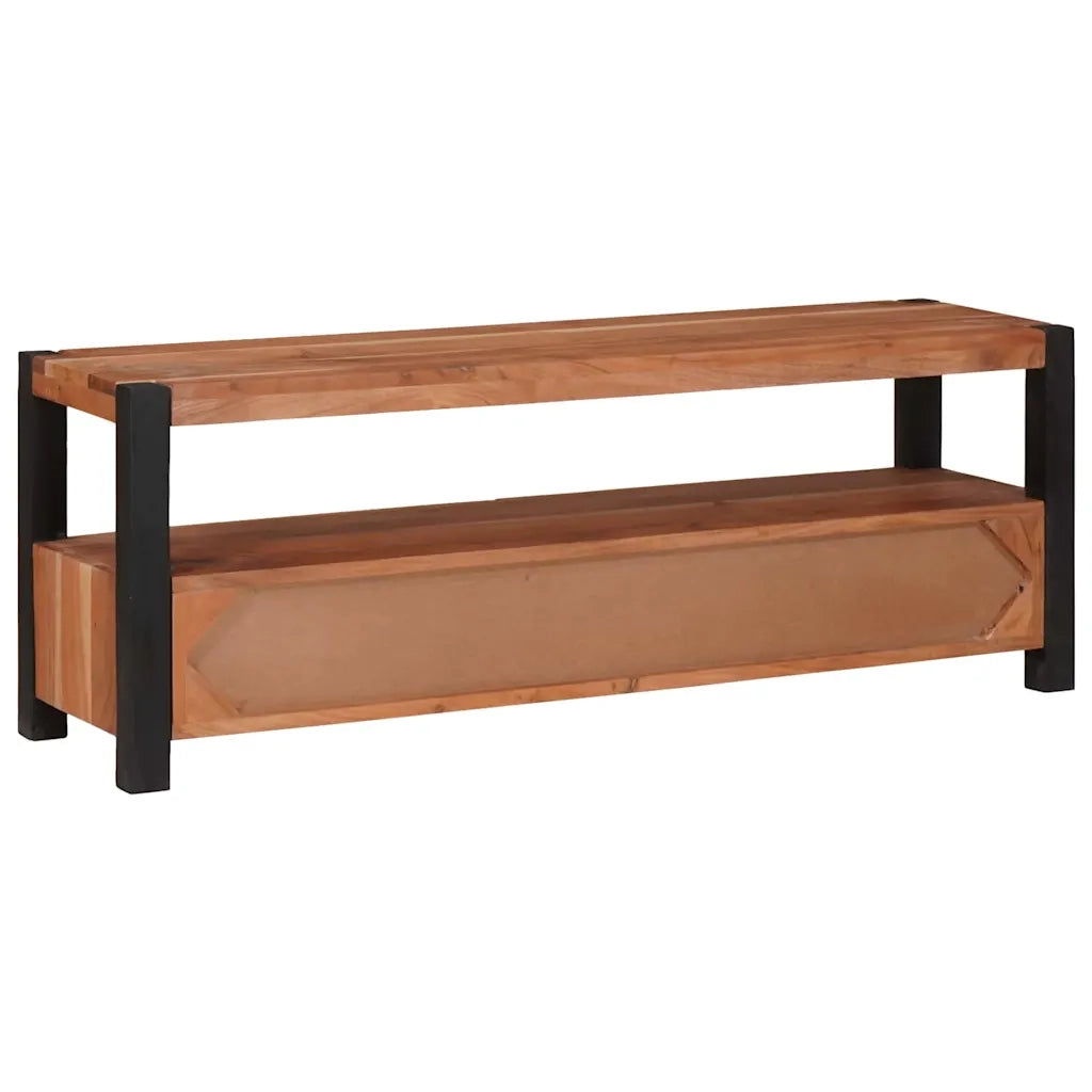 Mobile TV-Credenza per TV Marrone 110 x 30 x 40 cm legno massello di acacia