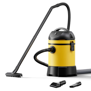 Aspiratore per laghetti/piscine Aspirafango 1400W Funzionamento a secco/umido Svuotamento automatico