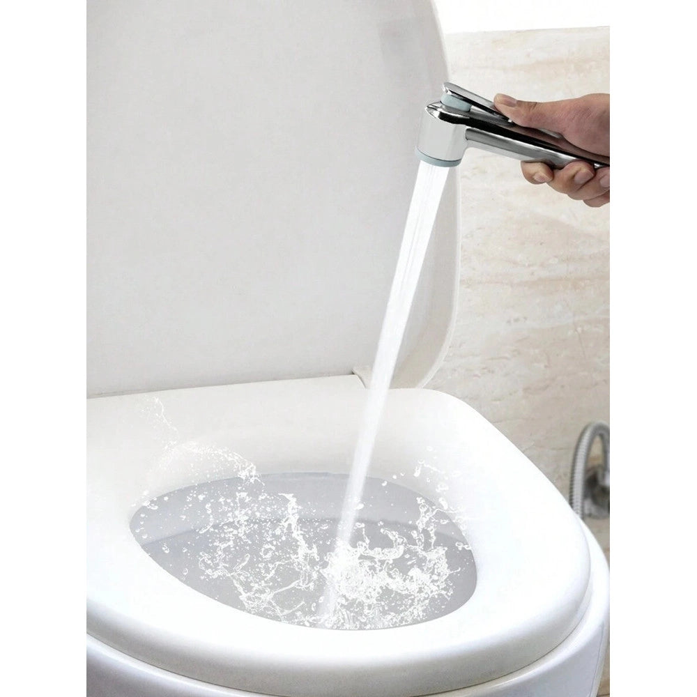 Trade Shop - Idroscopino Doccetta A Spruzzo Per Wc Bidet Pulizia Del Bagno Doccia 15 Cm 87546 -