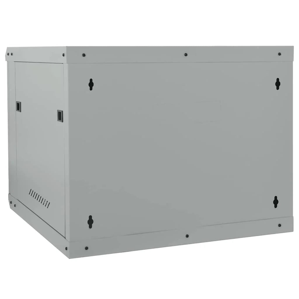 Armadio di rete in stile industriale dal design pulito armadio per ufficio 60 x 60 x 50 cm acciaio grigio 02_0059068