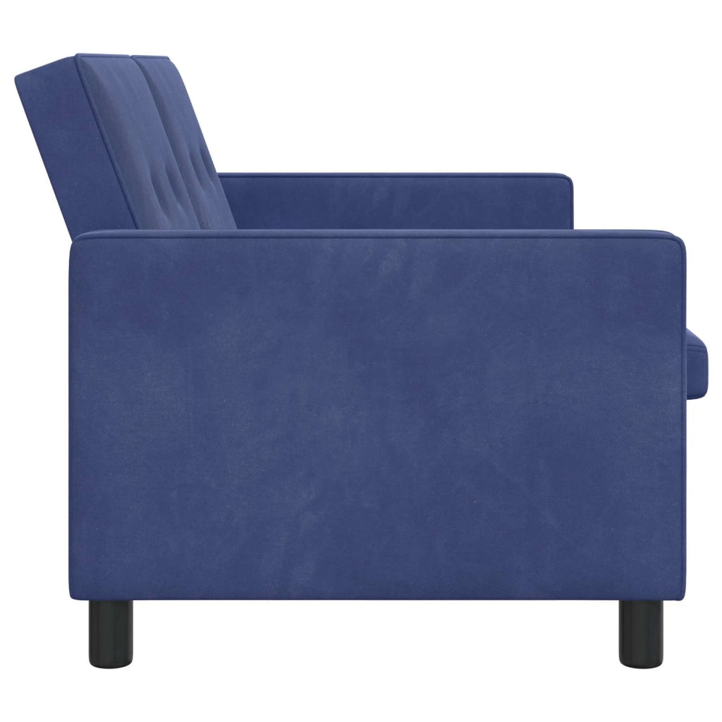 Divano letto | Sof¨¤ letto | Letto singolo Blu Polizia Tessuto
