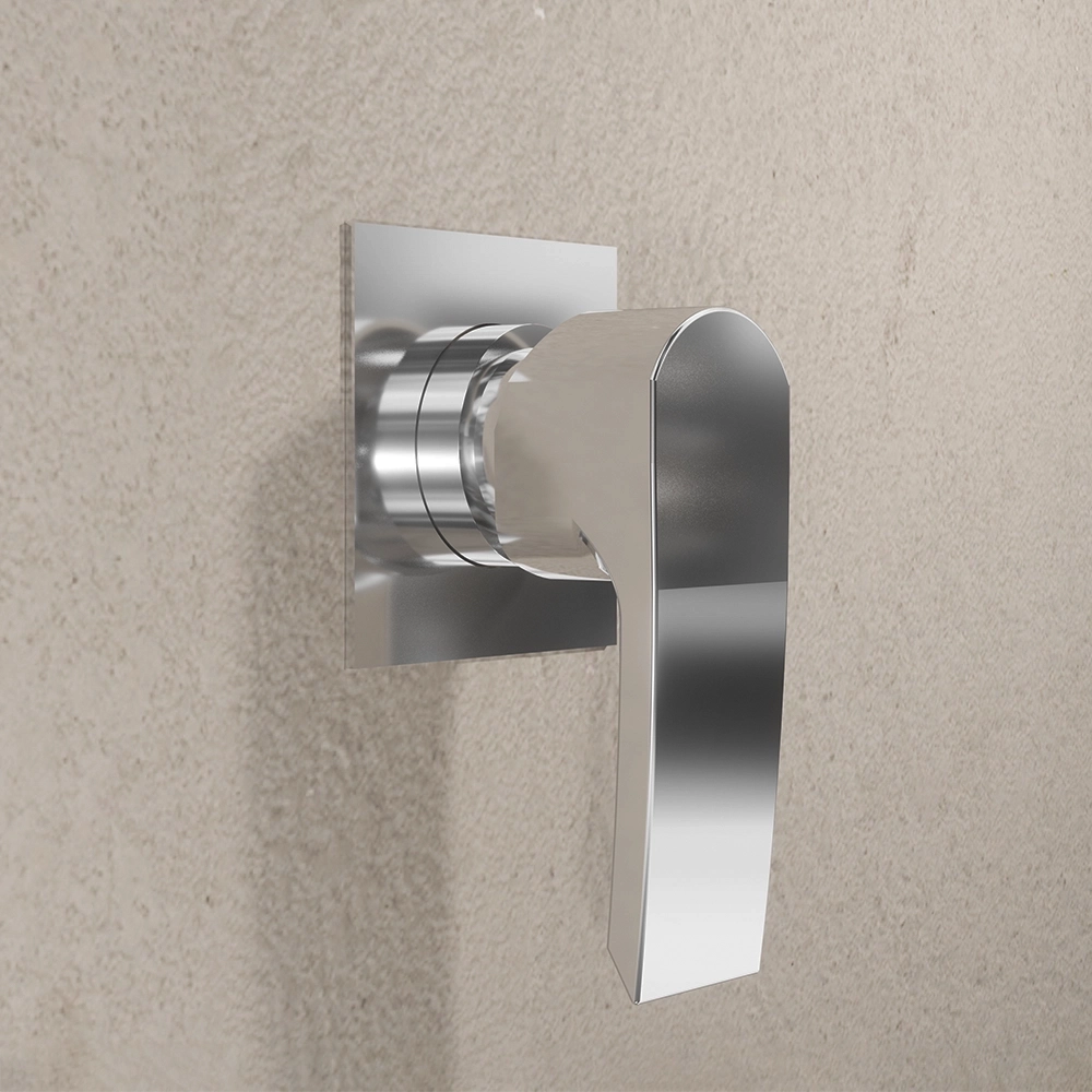 Set miscelatore lavabo, bidet ed incasso doccia monocomando in ottone cromato | Greta