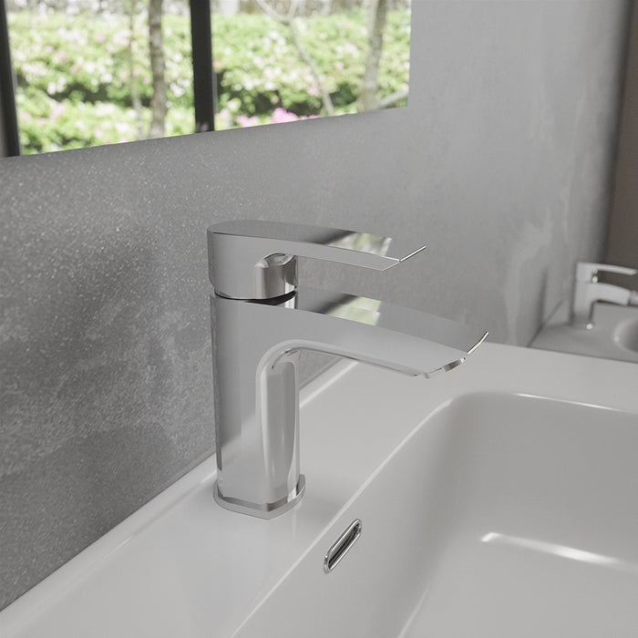 Set miscelatore lavabo, bidet ed incasso doccia con deviatore in ottone cromato | Greta