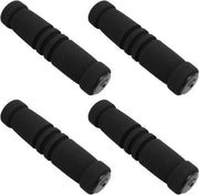 Copertura per Manubrio a Spuma per Sedia a Rotelle - Set da 2 - Nero - Antiscivolo - Sostituzione per Manubri per Sedia a Rotelle