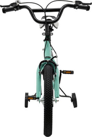 Bicicletta per bambini - Inclusi pneumatici in gomma naturale - Regolabile altezza - Sistema frenante a doppio sistema - Età di utilizzo 5-8 anni - Colore bianco