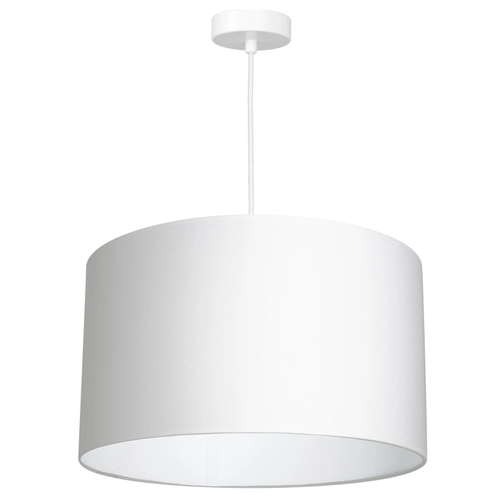 Lampada a sospensione Luminex Arden bianca Ø40 E27