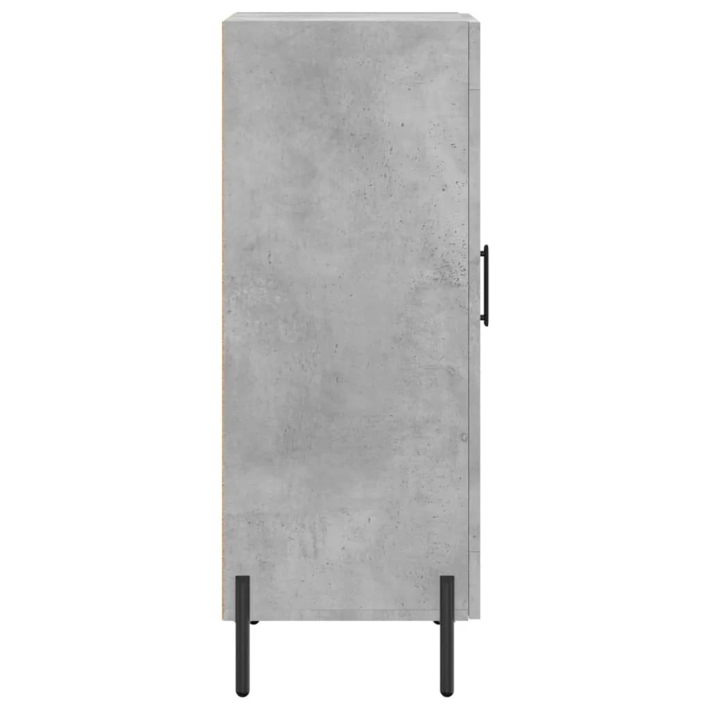 Buffet credenza cassettiera armadio mobile contenitore organizer per cucina soggiorno salotto 34,5 x 34 x 90 cm legno ingegnerizzato grigio 02_0031890