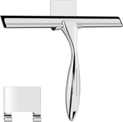 Wisser per doccia con sensore di umidità, 25 cm wiser per doccia, vetrina wiser in acciaio inox per porta vetrata, kit per doccia con supporto, wiser per specchio bagno, vetrina auto, con 2431201