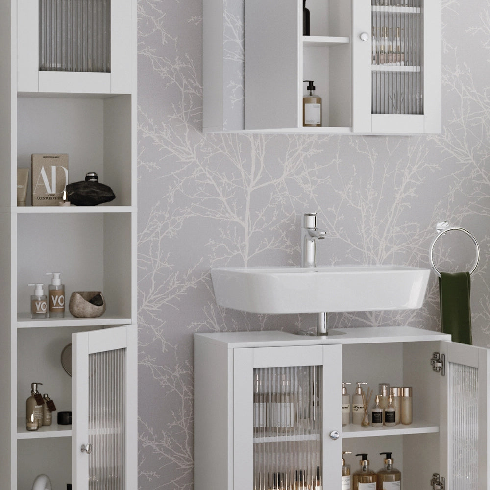 Vicco  Bianco 3 parti con colonna