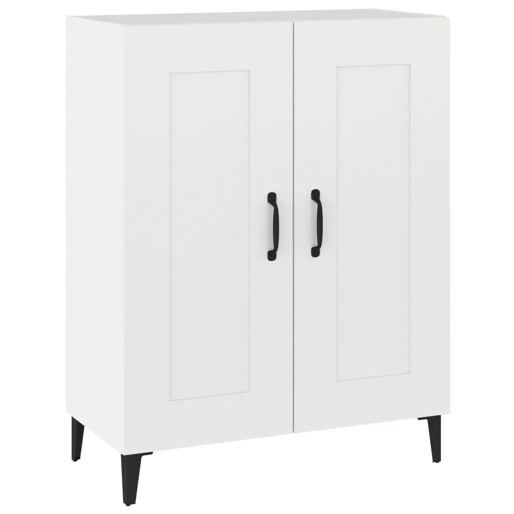 Credenza Bianca 69,5x34x90 cm in Legno Multistrato cod mxl 19731