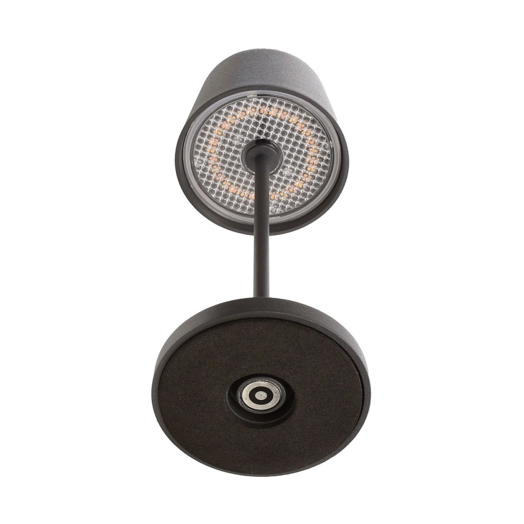 Lampada senza fili da tavolo moderna IP65 ricaricabile USB luce TOUCH dimmerabile atmosfera tavolini bar ristorante BEIGE