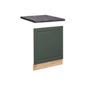 Pannello frontale Fame-Line Verde-oro rustico/Rovere dorato 60 cm, PL Antracite Vicco