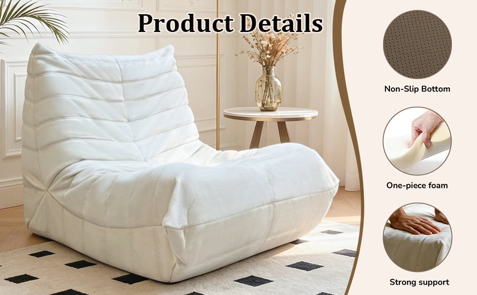 Poltrona da Terra Divano Pigro ¨C MINIMAL ¨C Tessuto, Relax