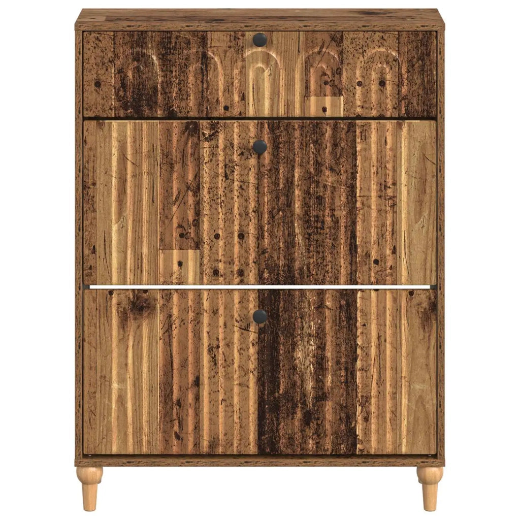 Mobile per scarpe ALKMAAR 78 x 24 x 103 cm Legno ingegnerizzato 896223