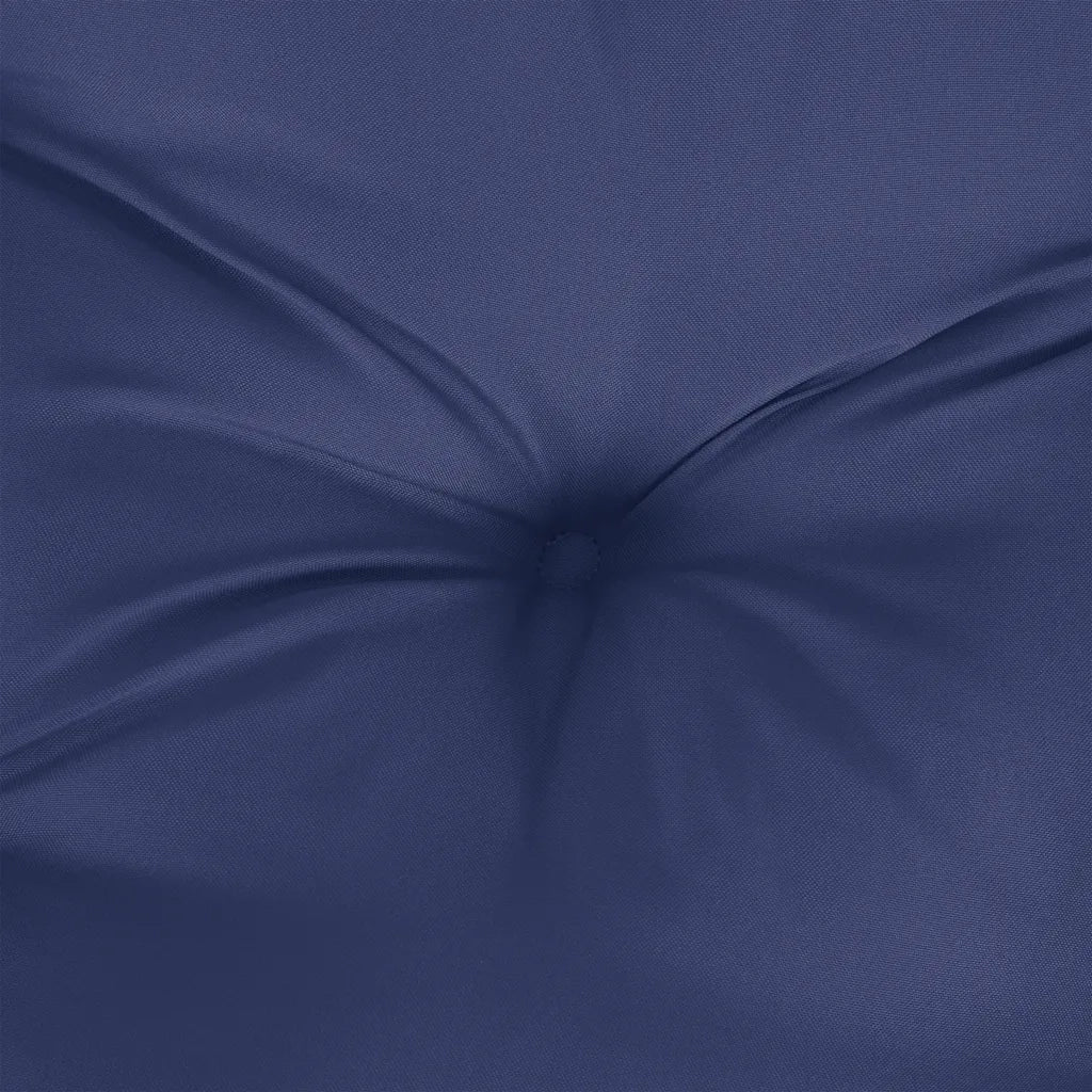 vidaXL Cuscini per Pallet 3 pz Blu Marino in Tessuto Oxford