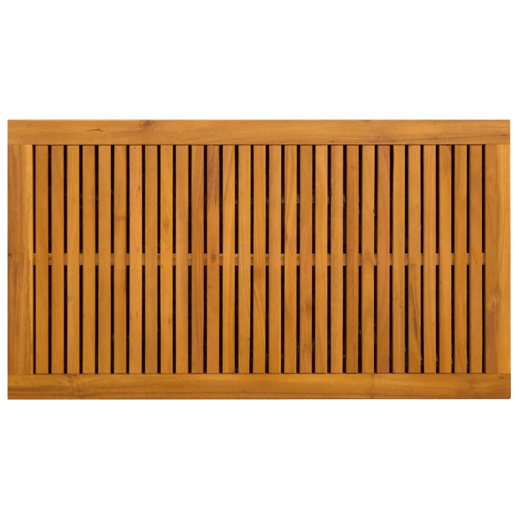 Scatola di Stoccaggio per Giardino 185 L 90 x 50 x 56 cm Beige 42002719
