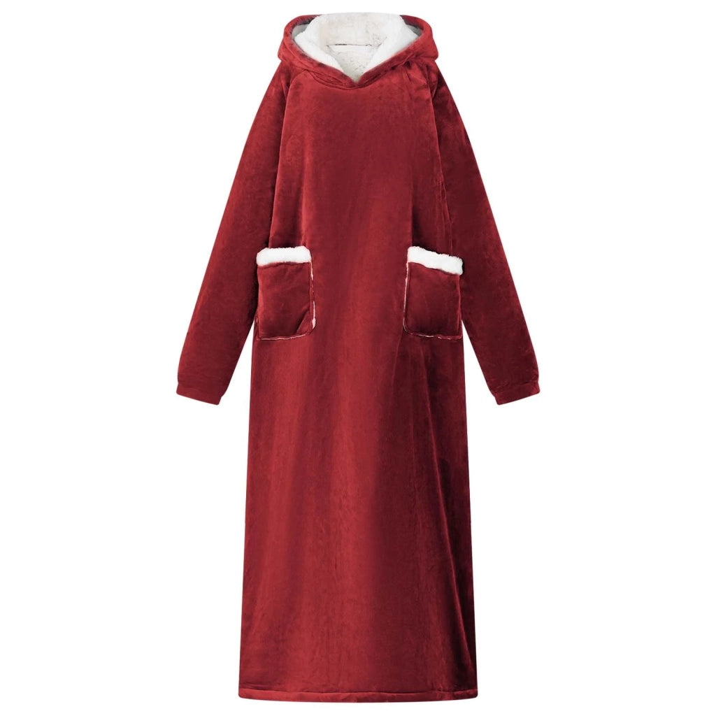 Felpa coperta Rosso Bordeaux L Pile e Flanella CFW4824282
