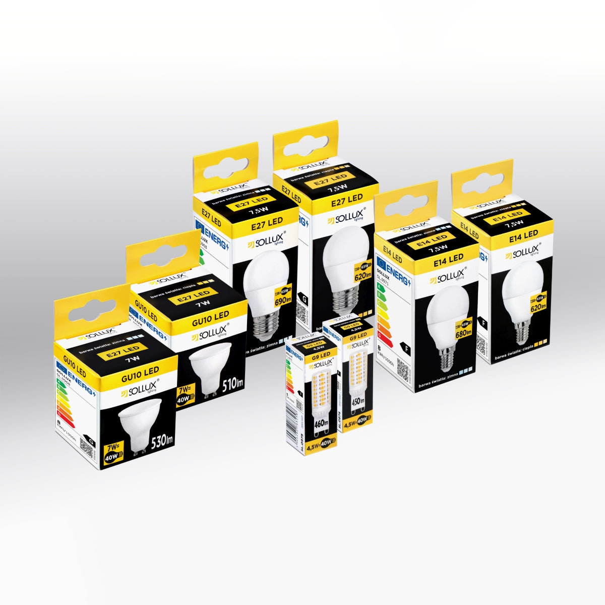 Lampadina LED G9 3000K 4,5W 450lm