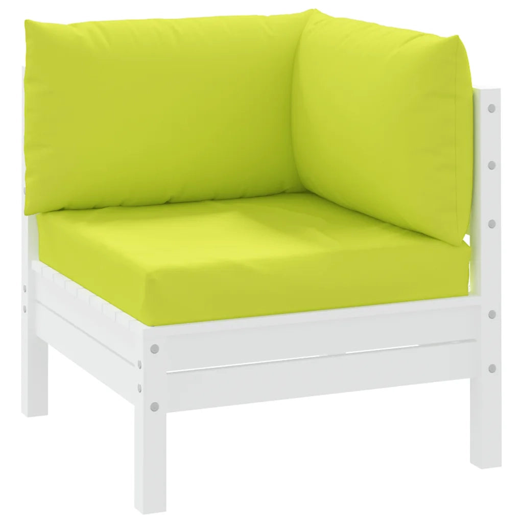 Cuscini per Pallet 3 pz | Cuscini per sedie Verde Intenso in Tessuto Oxford