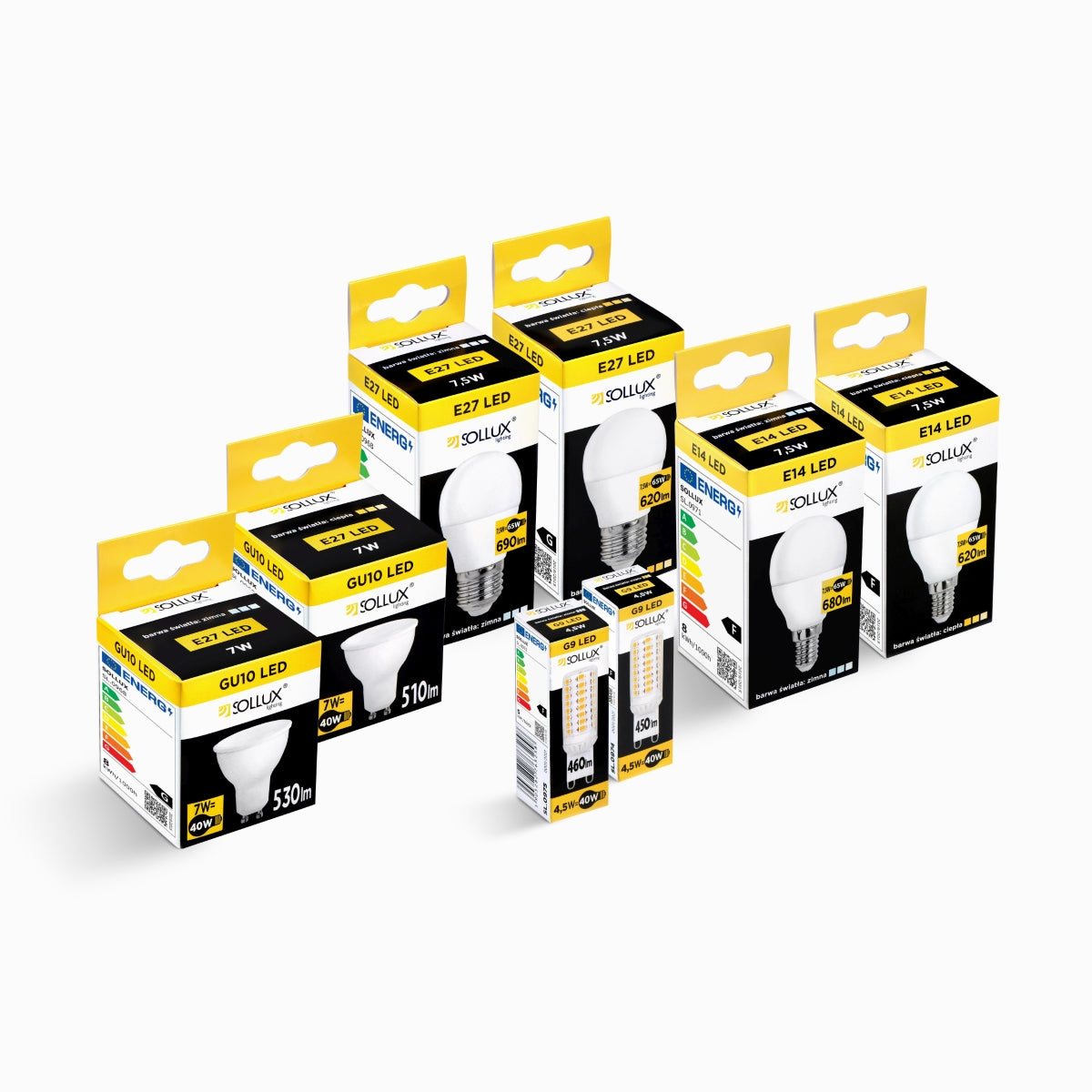 Lampadina LED G9 4000K 4,5W 460lm