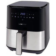 Clatronic FR 3782 H Singolo 5 L Indipendente 1450 W Friggitrice ad aria calda Nero, Acciaio inossidabile