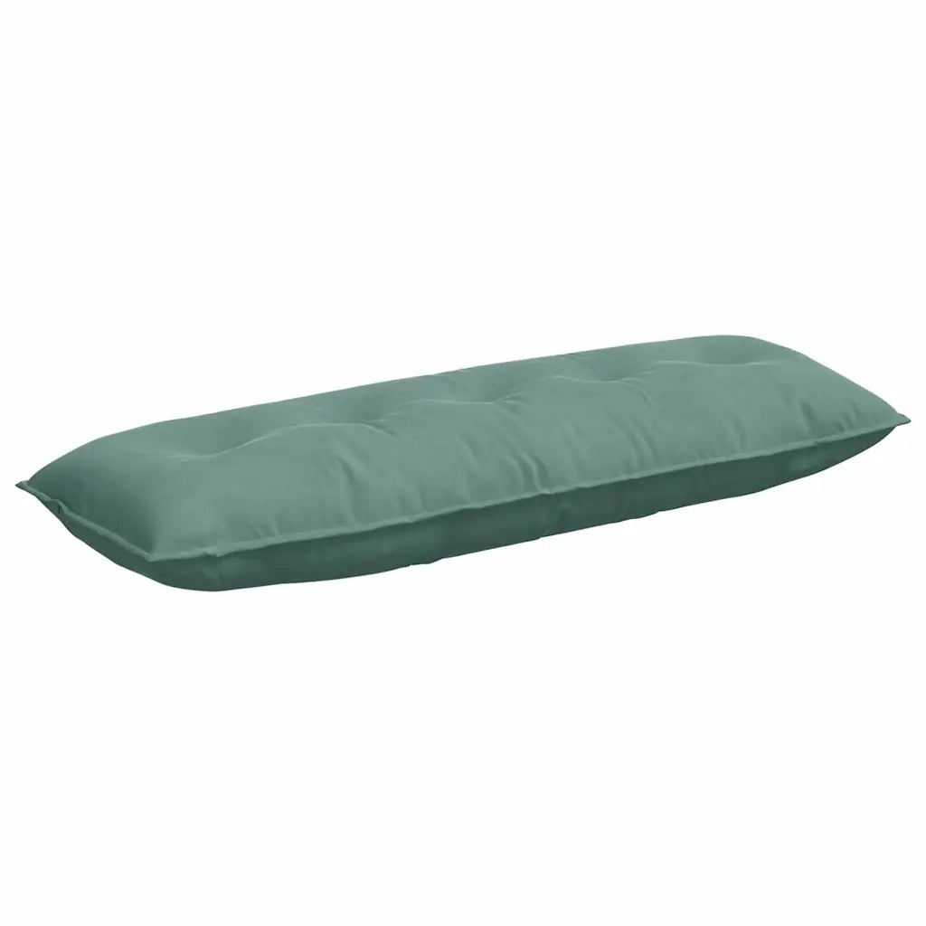 Cuscino per Schiena Verde Mare 140 x 50 cm Tessuto in Cords