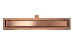 Scarico Lineare Neox Brush Copper 100