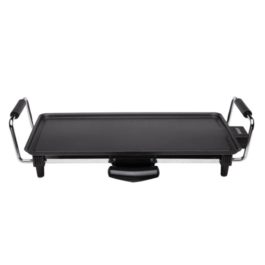 SOGO Griglia Elettrica da Tavolo 2000W con Termostato Regolabile - Cucina Senza Grassi per Carne, Pesce e Verdure