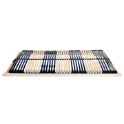 Letto matrimoniale | Letto per adulti | Base a doghe Marrone 140 x 190 cm Legno massello di faggio