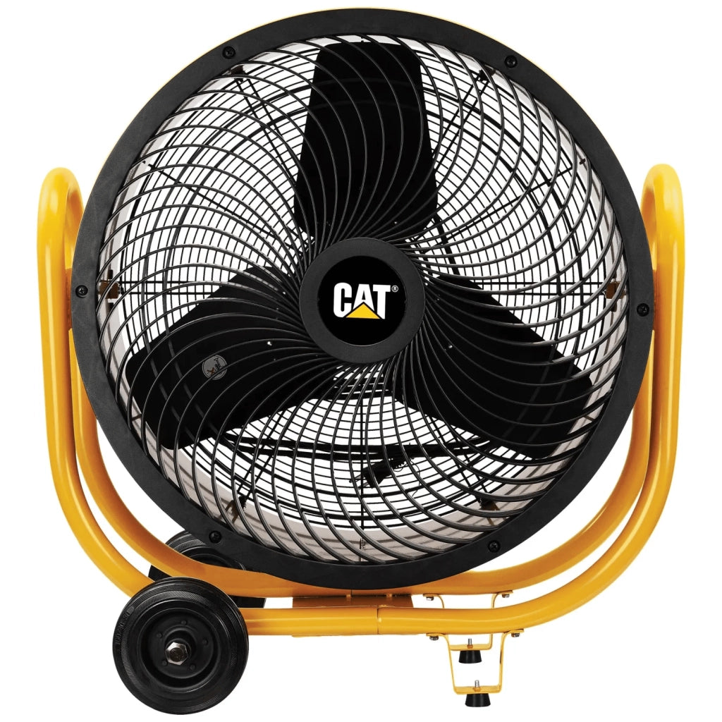 Ventilatore Industriale Caterpillar HVD24-AC Ø60 cm CT007 1800W con Ruote e Maniglie, 3 Velocità, Montaggio Parete/Soffitto, Airflow 183 m³/min