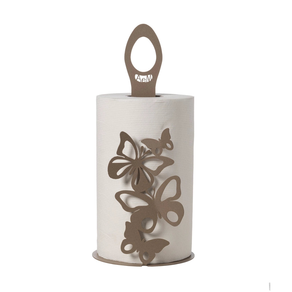 Porta rotoli Farfalloso Beige