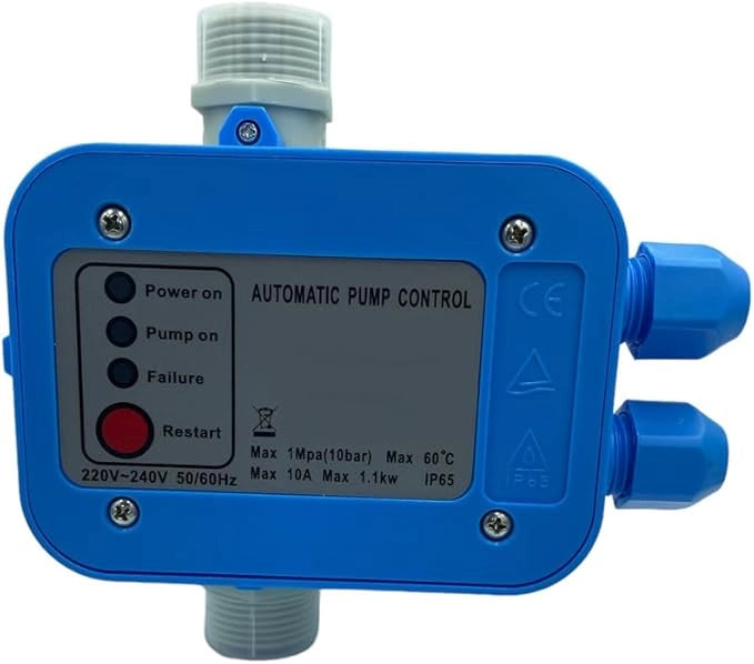 PRESS CONTROL REGOLATORE DI PRESSIONE PER ELETTROPOMPE 1.5 BAR     Duoqi