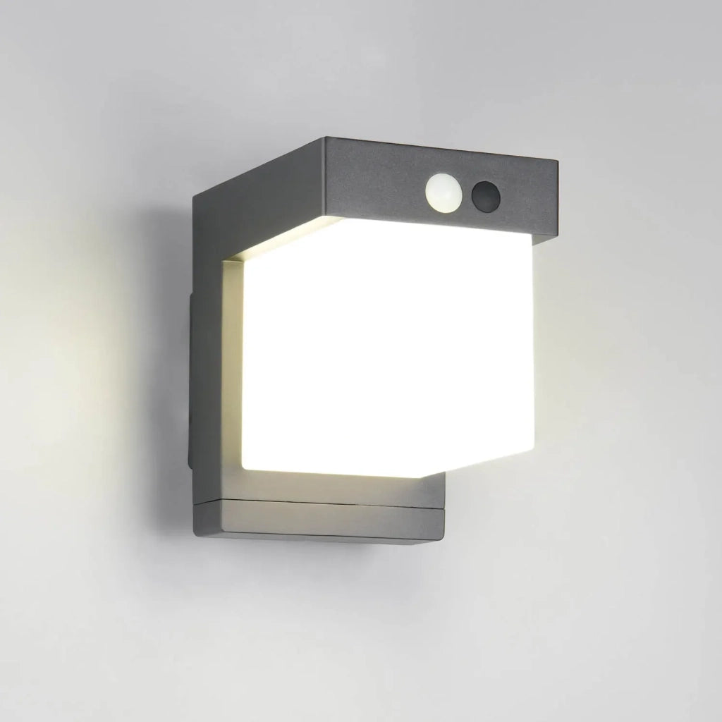 LÚZETE - APPLIQUE ESTERNO SOLARE 5,5W 4000K SENSORE IP44 CORIANDER