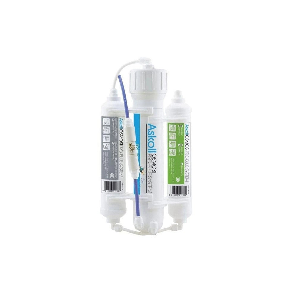 Askoll Osmosi Pro-Blue System - Impianto ad Osmosi in Linea a 3 Stadi 50GPD