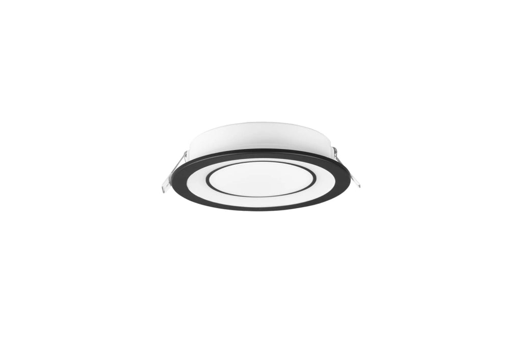Faretto da incasso Trio CORE nero LED 10W 3000K 1040lm