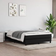 Materasso a Molle Insacchettate Rigidità Media Nero 140x190x20 cm in Tessuto 347776