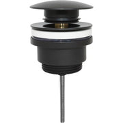 PILETTA CLICK CLACK D 1.1/4 C/TROPPO PIENO  NERO- 1,0 pz