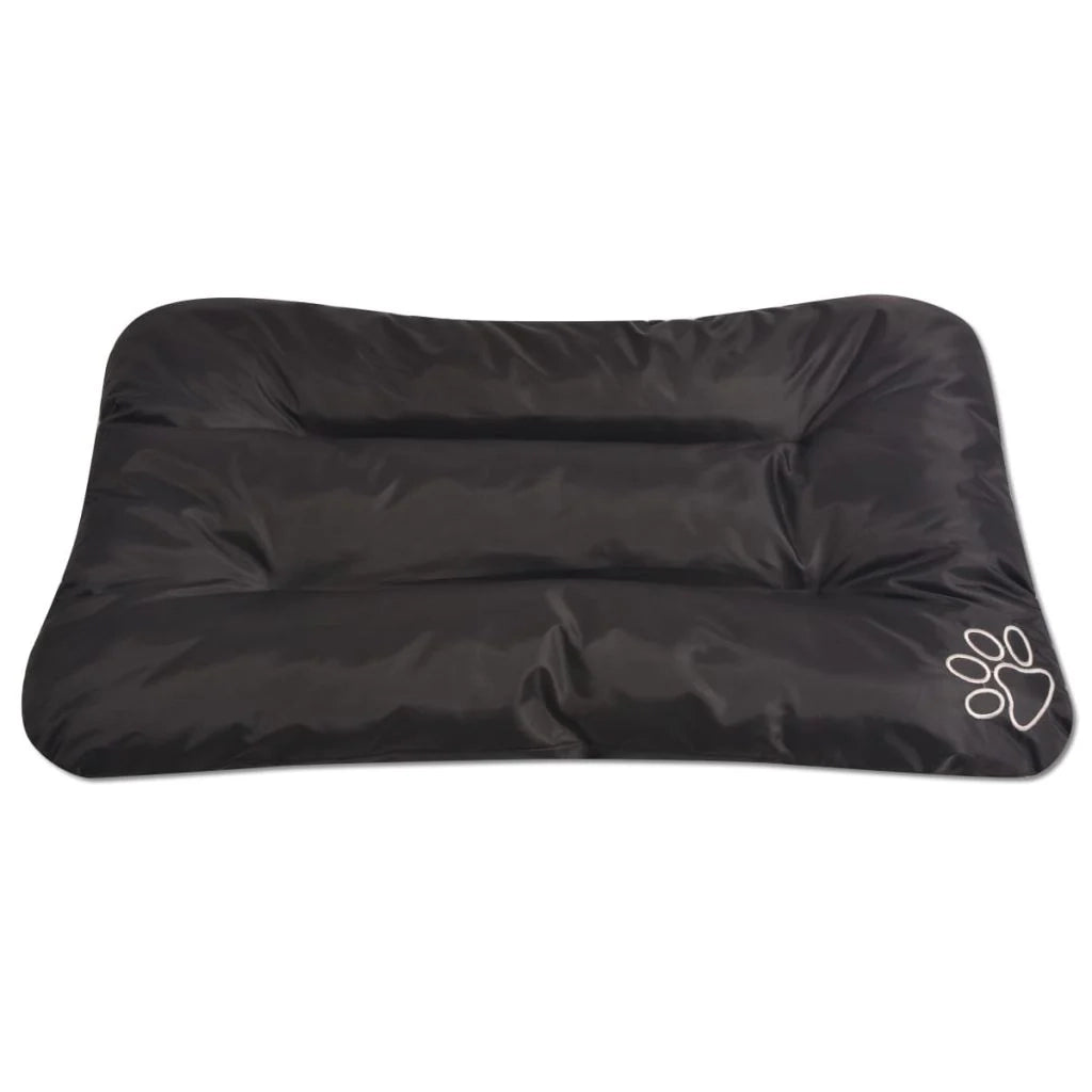 Materasso per cani 90 x 60 x 8 cm nero 02_0001595