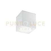 PLAFONIERA CITIZEN BIANCA QUADRATA 1 LUCE ATTACCO E27 IP54 15X15X17CM