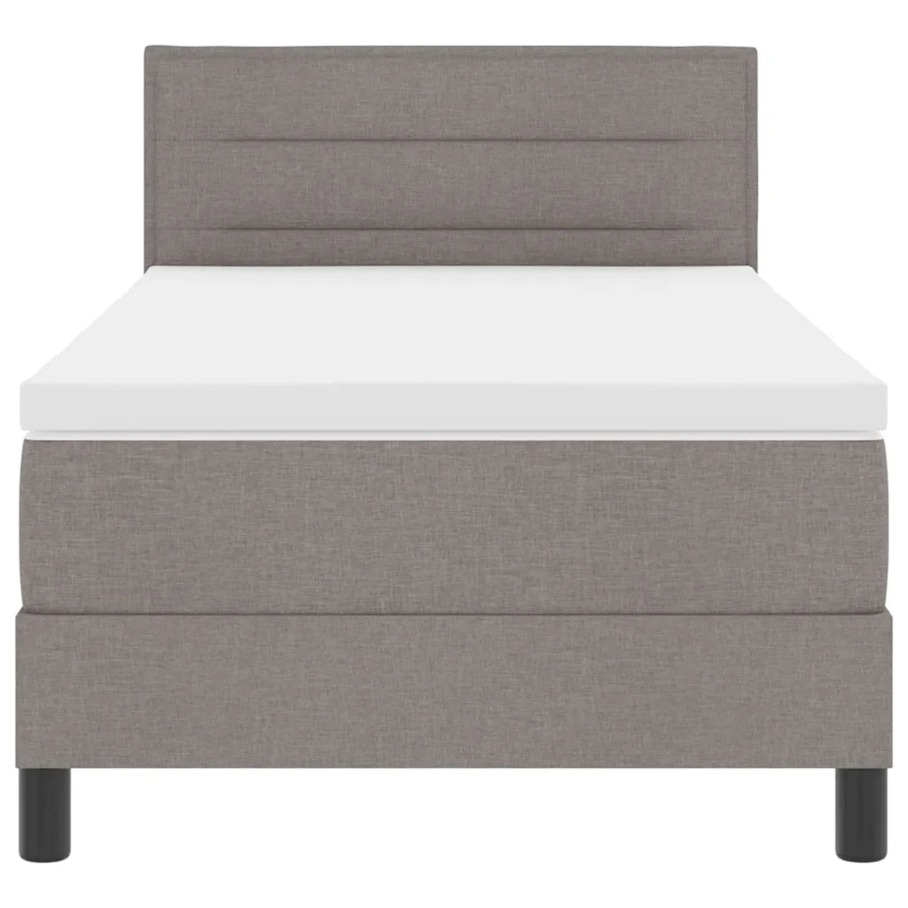 Letto a molle con materasso con led Talpa 90 x 190 cm Tessuto 3342097