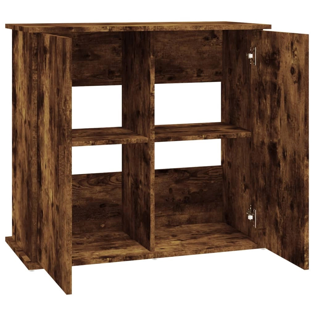 Base per mobiletto per acquario 81 x 36 x 73 cm legno ingegnerizzato marrone 02_0045074