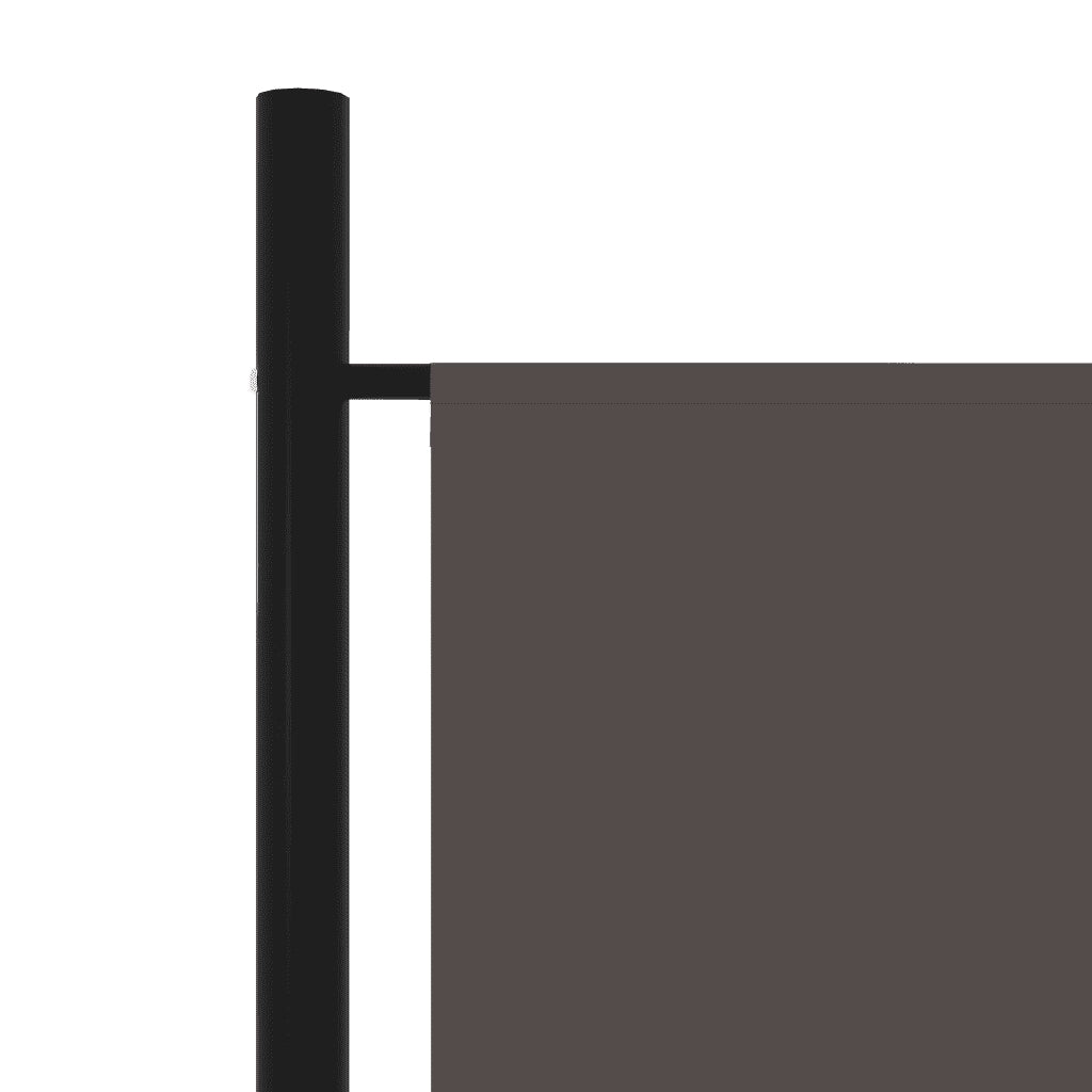 Divisorio Ambienti | Divider per stanze | Paravento a 4 Pannelli Antracite 200x180 cm