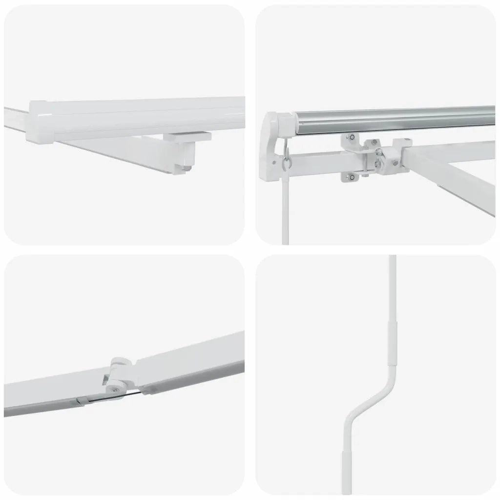 Struttura della tenda Bianco 350 x 250 cm Alluminio 313200