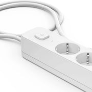 Scatola di connettori con interruttore - 6 vie - 14 m - bianco