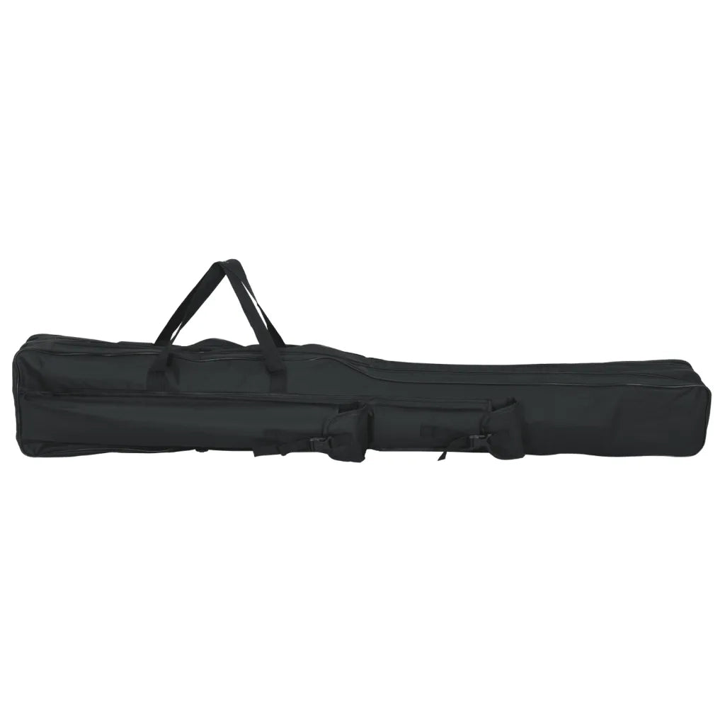 Borsa per Canna da Pesca Nera 160 cm in Tessuto Oxford